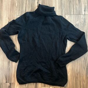 100% cashmere - Charter Club Black Cashmere Turtleneck